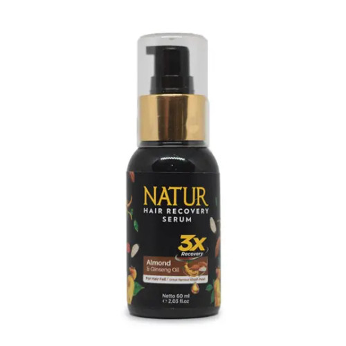 Natur Hair Recovery Serum Almond & Ginseng Oil 60 ml