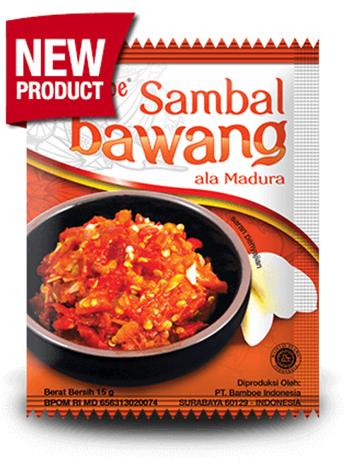 Bamboe Sambal Bawang, 70gr (10ct @15gr)