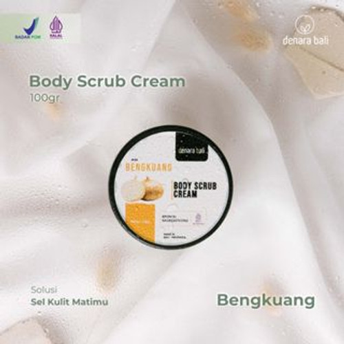 Denara Bali Body Scrub Cream Yam, 100gr