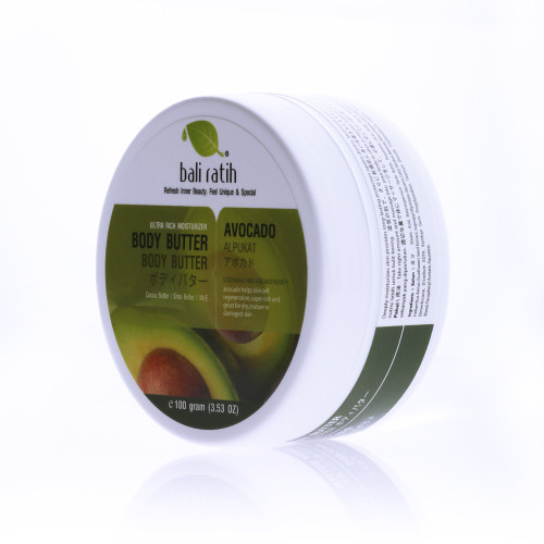 Bali Ratih Body Butter Avocado, 100 gr