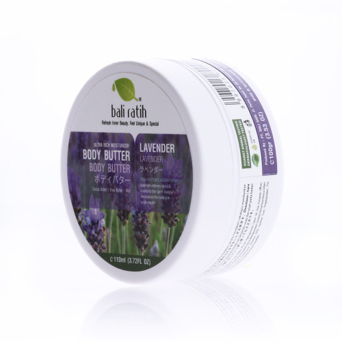 Bali Ratih Body Butter Lavender, 100 gr