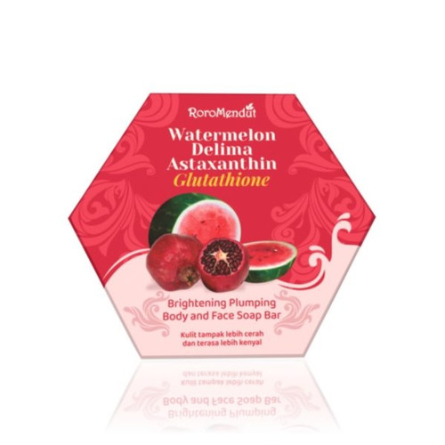 Roro Mendut Watermelon Delima Bar Soap, 50gr