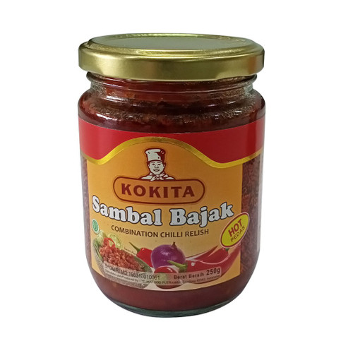 Kokita Sambal Bajak HOT 250gr