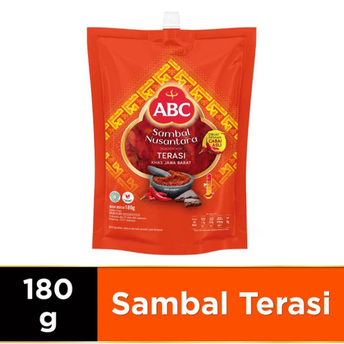 ABC Sambal Nusantara Terasi Pouch, 180 g