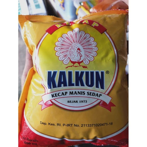 Cap Kalkun Kecap Manis Kuning 600 ml (Sweet Soy Sauce)
