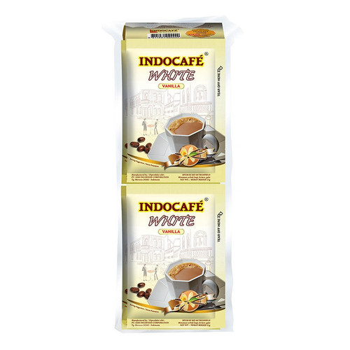 Indocafe White Vanilla Flavor 10 sachets