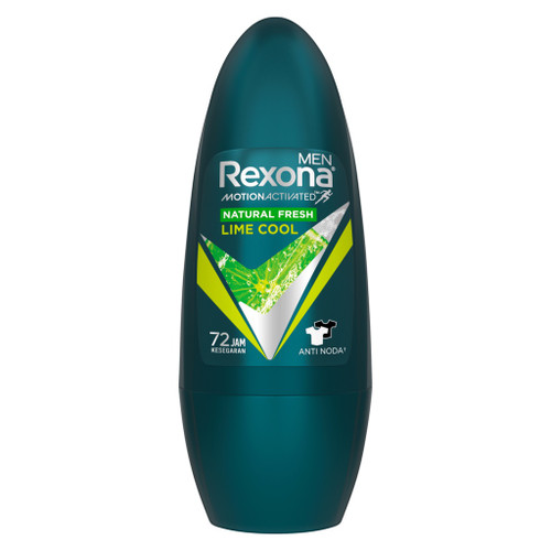 Rexona Men Roll On Natural Fresh Lime Cool 45ml