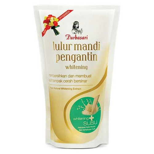 Purbasari Lulur Pengantin Susu - Milk Bridal Scrub,  500grams