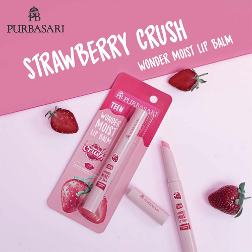 Purbasari Lip Balm Strawberry Crush