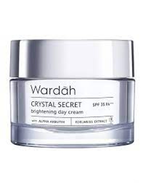 Wardah Crystal Secret Brightening Day Cream, 30gr