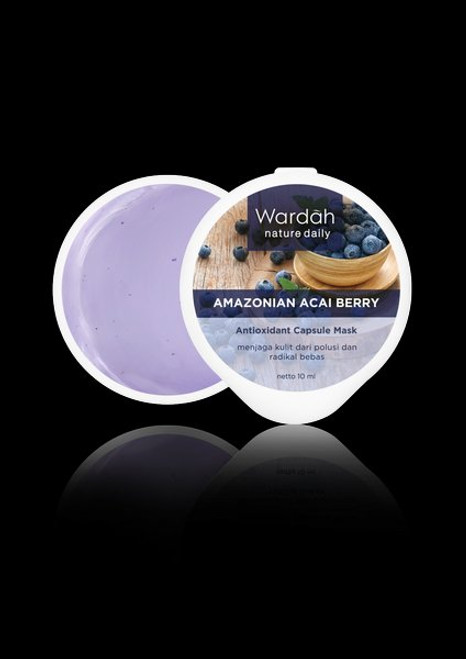 Wardah Nature Daily Capsule Mask Acai Berry, 10ml