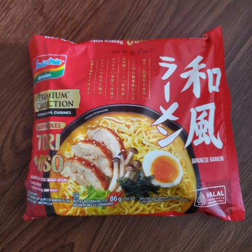 Indomie Tori Kara Japanese Ramen 89 gr (5 pcs)