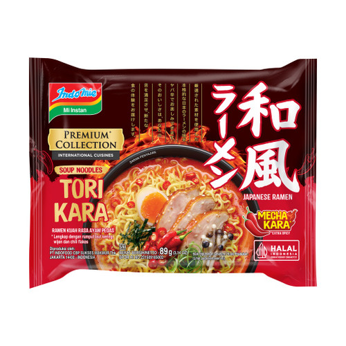 Indomie Tori Kara Japanese Ramen 89 gr (5 pcs)