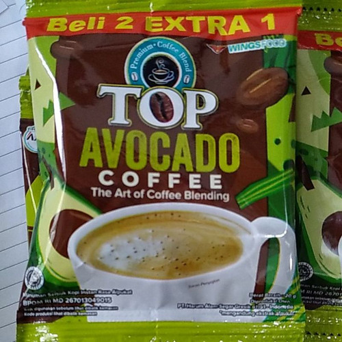 Top Coffee Avocado, 250gr (10 sachet @25gr)