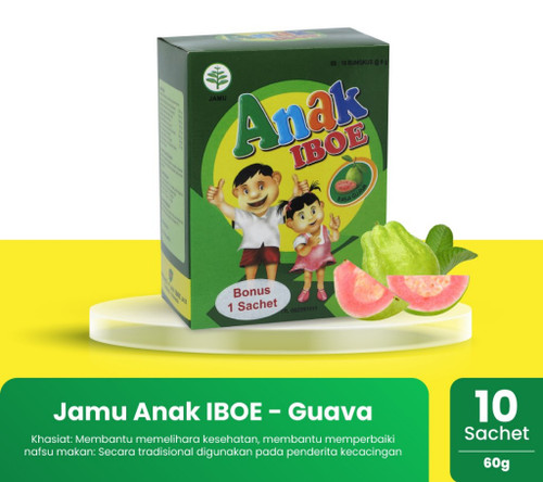 Jamu Iboe Anak ( Guava ) @6gr - 10 ct