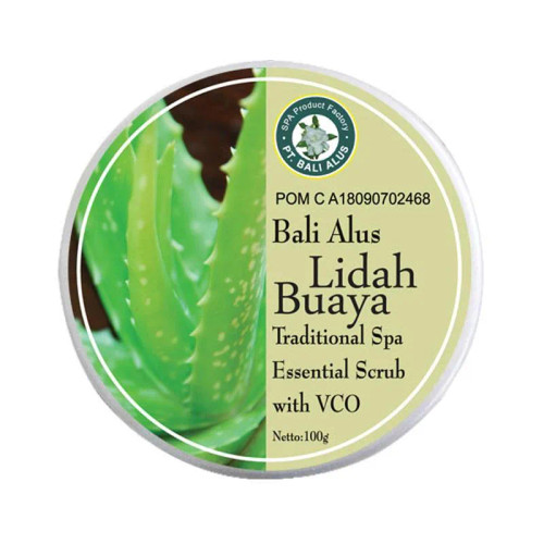 BALI ALUS Lulur Cream Scrub Lidah Buaya, 100gr