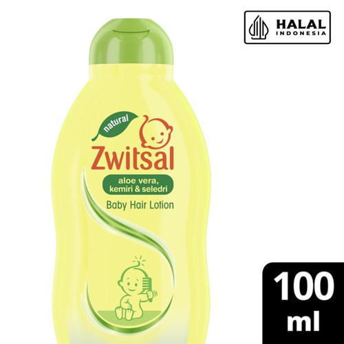 Zwitsal Hair Lotion Aloe Vera Candlenut Celery 100 mL