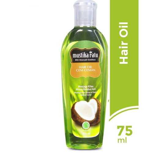 Mustika Ratu Hair Oil Cem-Ceman, 75 ml