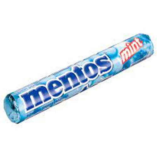 Mentos Chewy Dragees Mint Roll 37g