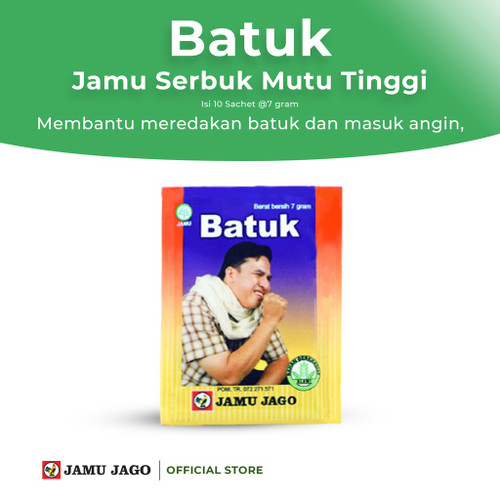 Jamu Jago Batuk, 70gr (10 saset @7gr)