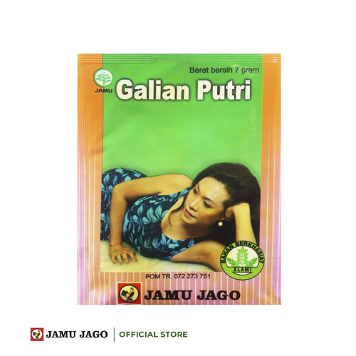 Jamu Jago Galian Putri, 70gr (10 saset @7gr)