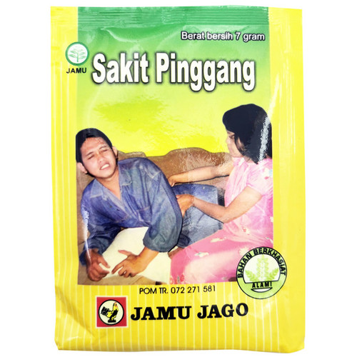 Jamu Jago Sakit Pinggang, 70gr (10ct @7gr)