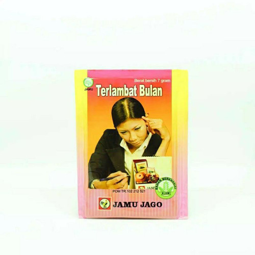 Jamu Jago Terlambat Bulan, 70gr (10 sachets @7gr)