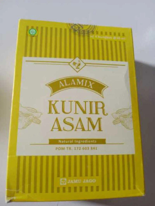 Jamu Jago Alamix Turmeric Acid - Jamu Jago Alamix Kunir Asam