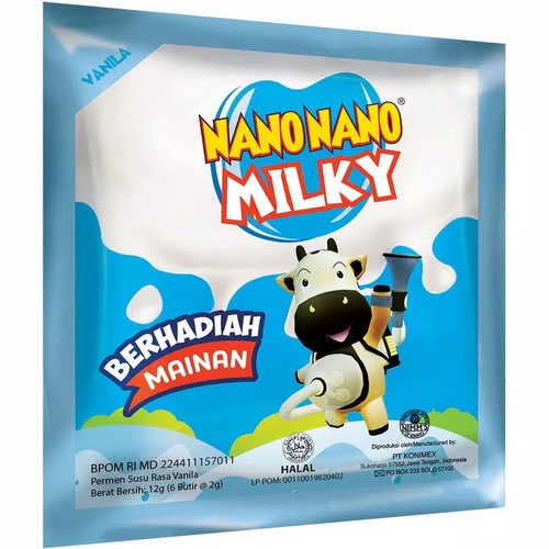 Nano Nano Candy Milky Vanilla Pack of 3