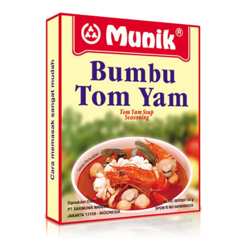 Munik Bumbu Tom Yam - Munik Tom Yam Seasoning, 130 gr