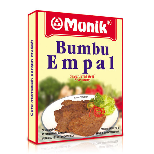 Munik Bumbu Empal - Munik Empal Seasoning, 110 gr