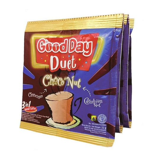 Good Day Duet Choco'Nut, 110gr (5ct @22gr)