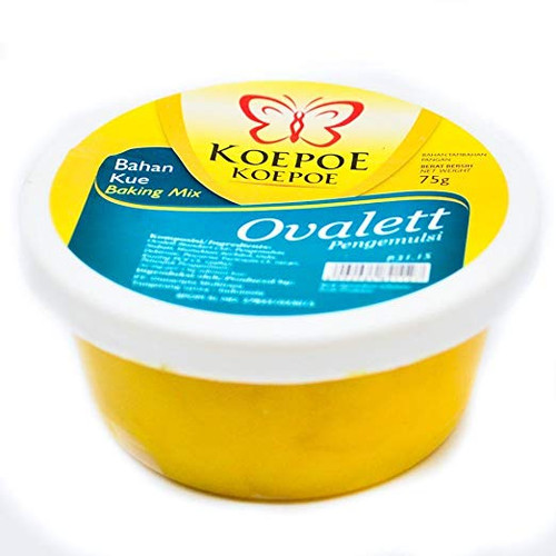 Koepoe-koepoe Baking Mix Ovalett Emulsifiers 75 Gram (2.64 Oz) Ovalette