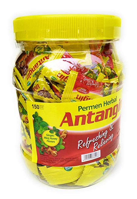 Antangin Herbal Asorted Candy (Ginger, Mint and Honey), 300 Gram