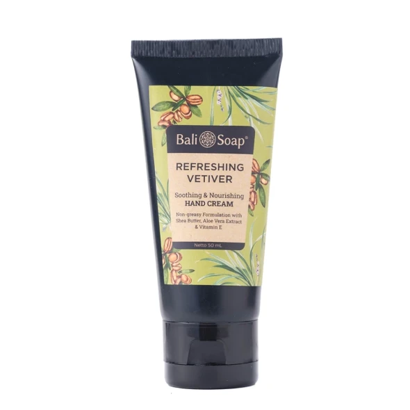 Bali Soap Hand Cream Aromatik Refreshing Vetiver, 50gr