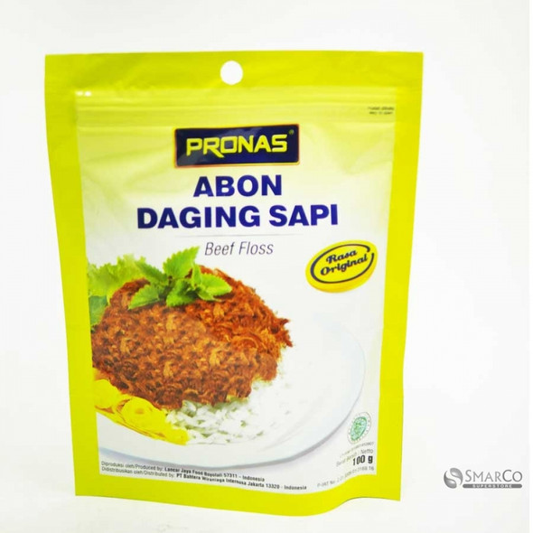 Pronas Abon Sapi - Beef Floss Original Flavor, 100 Gram