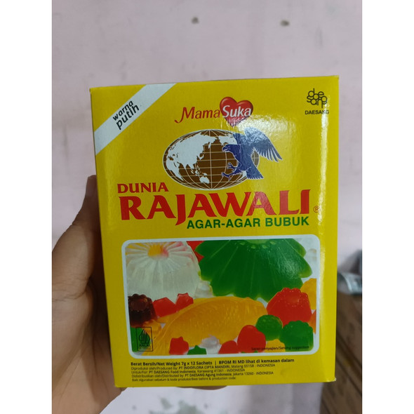 Mamasuka  Agar-Agar Rajawali  Plain, 7g (3 pcs)