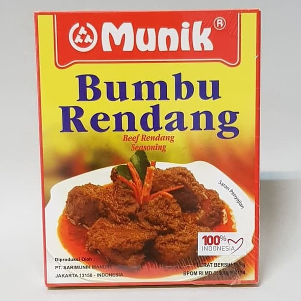 Bumbu Rendang (Beef in Chilli & Coconut Milk) - 4.1oz