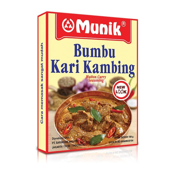 Bumbu Kari Kambing (Mutton Curry Seasoning) - 3.5oz