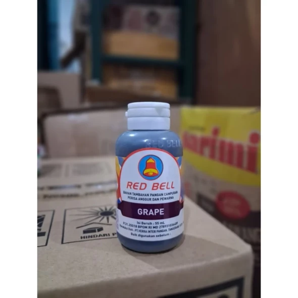 Red Bell Grape Flavoring Paste, 55ml