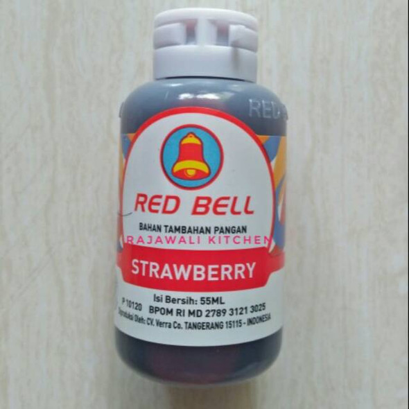 Red Bell Strawberry Flavoring Paste, 55ml