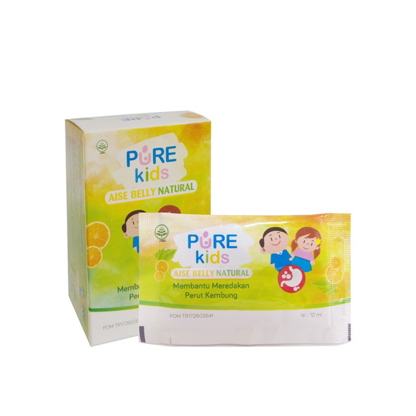 Pure Kids Aise Belly Natural Orange Mint 10ct, 100ml