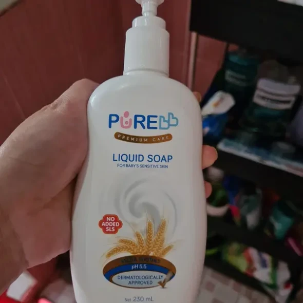 Pure Baby Liquid Soap Mild & Soothes for Sensitive Skin, 230ml