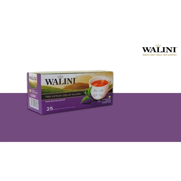 Walini Teh Blackcurrant Klasik, 25ct