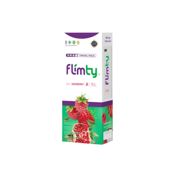 Flimty Fiber Raspberry, 75gr (5 pcs @15gr)
