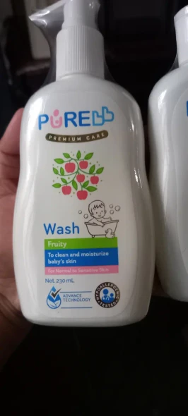 Pure Baby Shampoo Fruity, 230ml