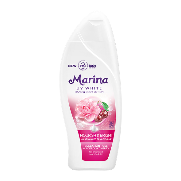 Marina UV White Lotion Nourish & Bright, 460 ml