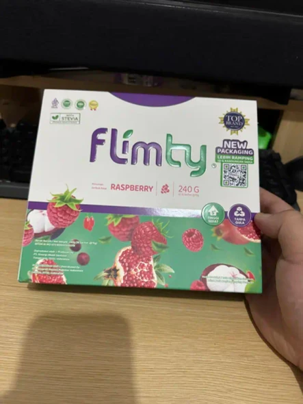 Flimty Fiber Raspberry, 240gr (16ct @15gr)