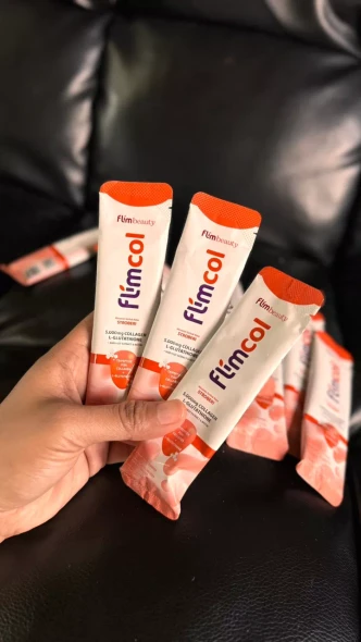 Flimty Flimbeauty Flimcol Collagen Tripeptide, 150gr (10 pcs @15gr)