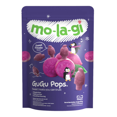 Molagi Gugu Pops Gluten-Free Dairy-Free Sweet Potato, 25gr